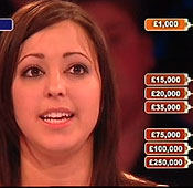 Amy £75,000 Deal or No Deal winner - Hall of Fame