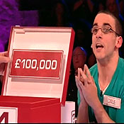 Dale £100,000 Deal or No Deal winner - Hall of Fame
