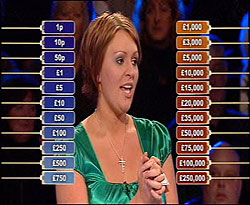 Laura - Deal or No Deal £250,000 winner